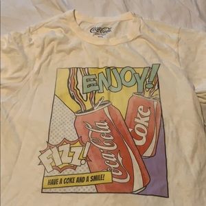 Coca Cola Short Sleeved Shirt